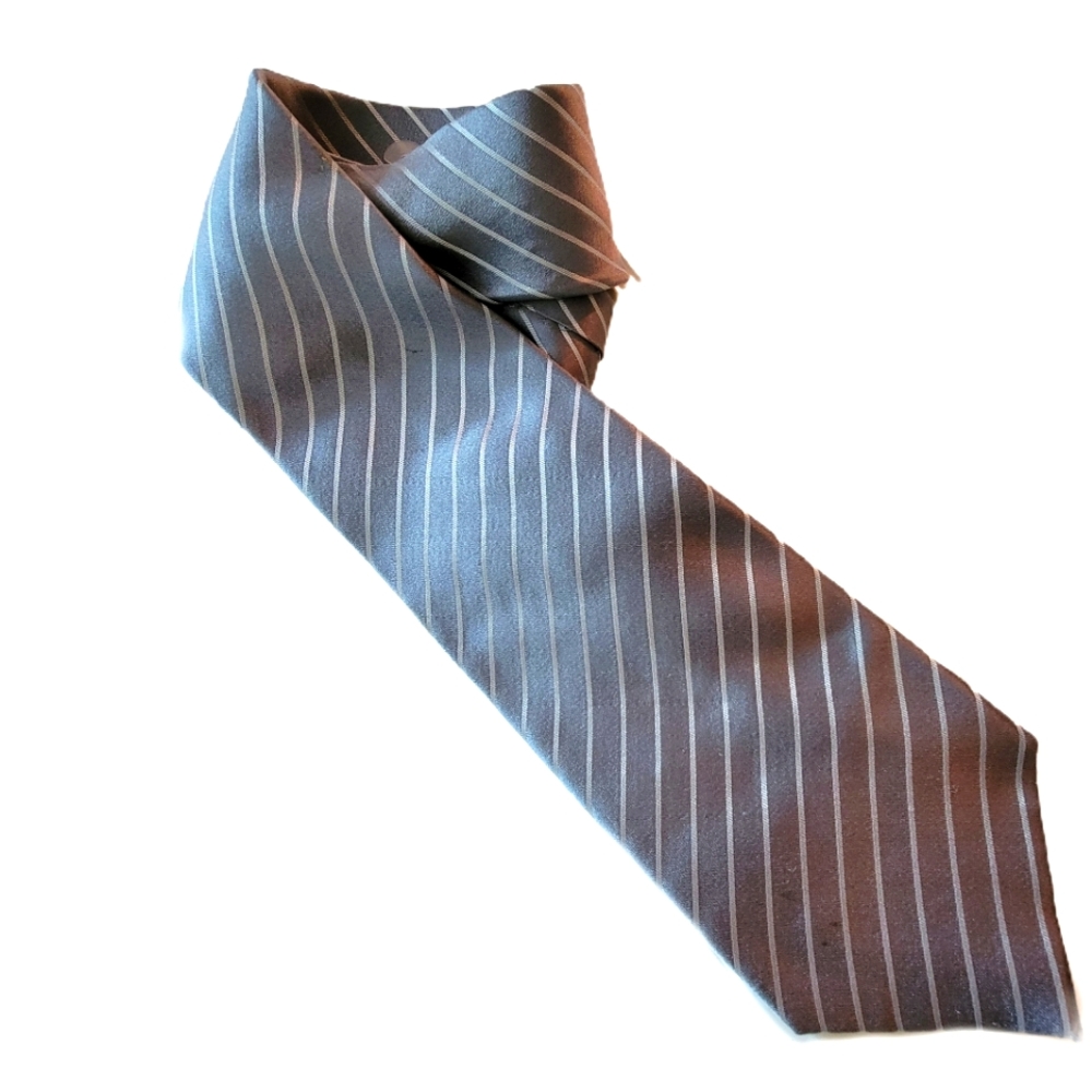 Donald J Trump Mens Gray Signature Collection‎ Stri